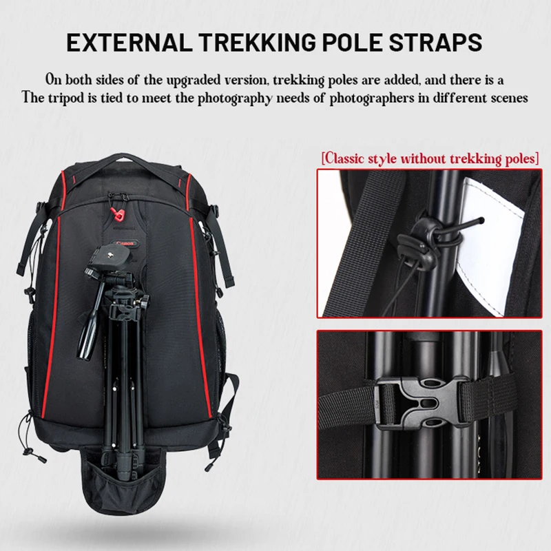 Professional Photography Backpack for Camera, Lens and 15