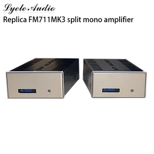 Replica FM711 MKIII Split Mono Amplifier HiFi Home Audio Sound Amplifier 1:1 replica of the original wiring