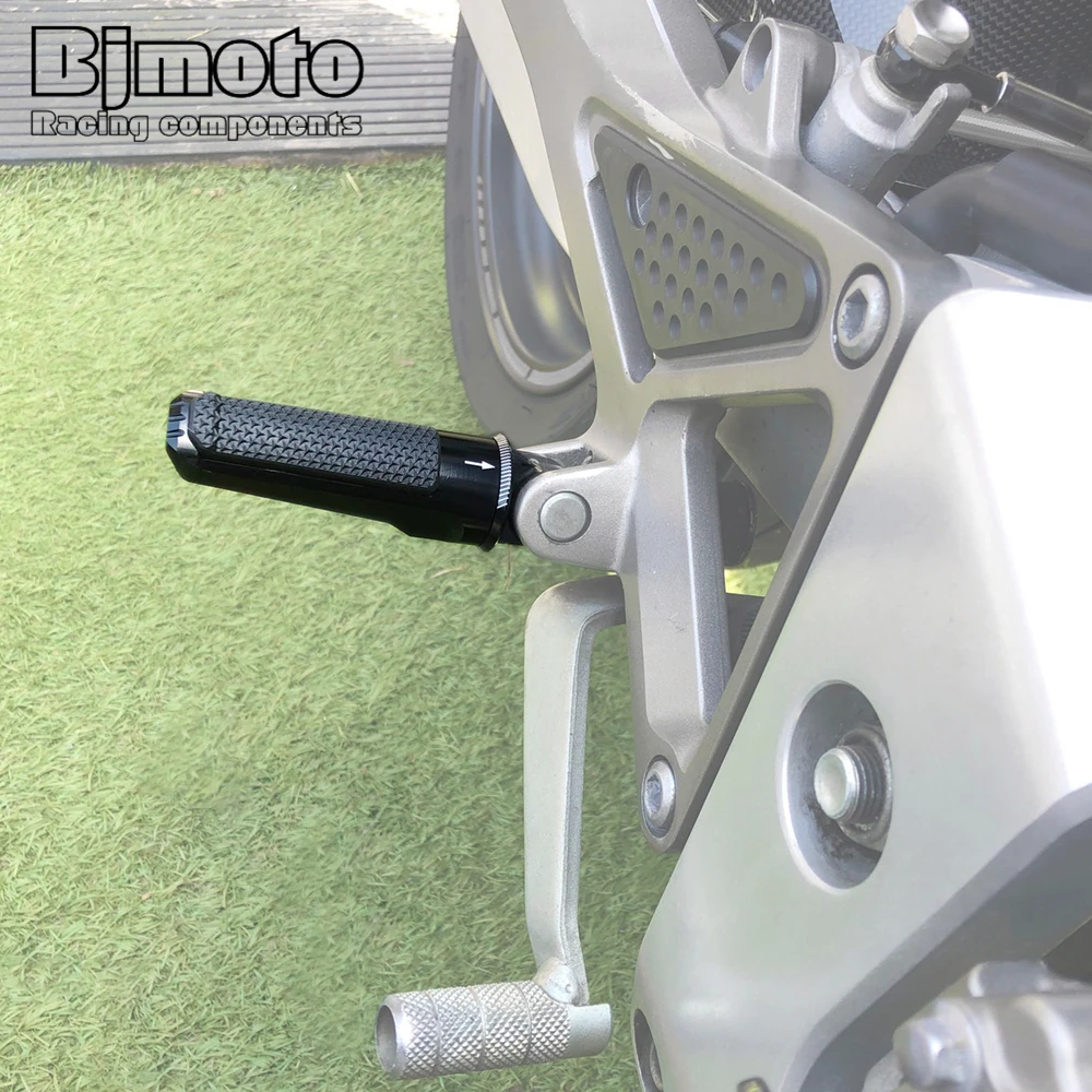 Motorcycle Front Foot Pegs Rider Pedal motorcycle accessories motorcycle foot pedals For APRILIA SHIVER 750 900 For K-TM 125 200 390 DUKE Duke125 Duke200 Duke390