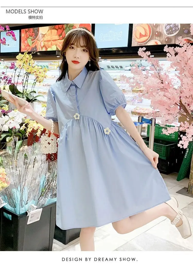 Maternity Summer Dress Set Chao Mom Maternity Set Petite Plus Size Loose Summer Nursable Skirt Maternity Dresses 4 S2e6737737edb4102a69c7475cf8c612bQ