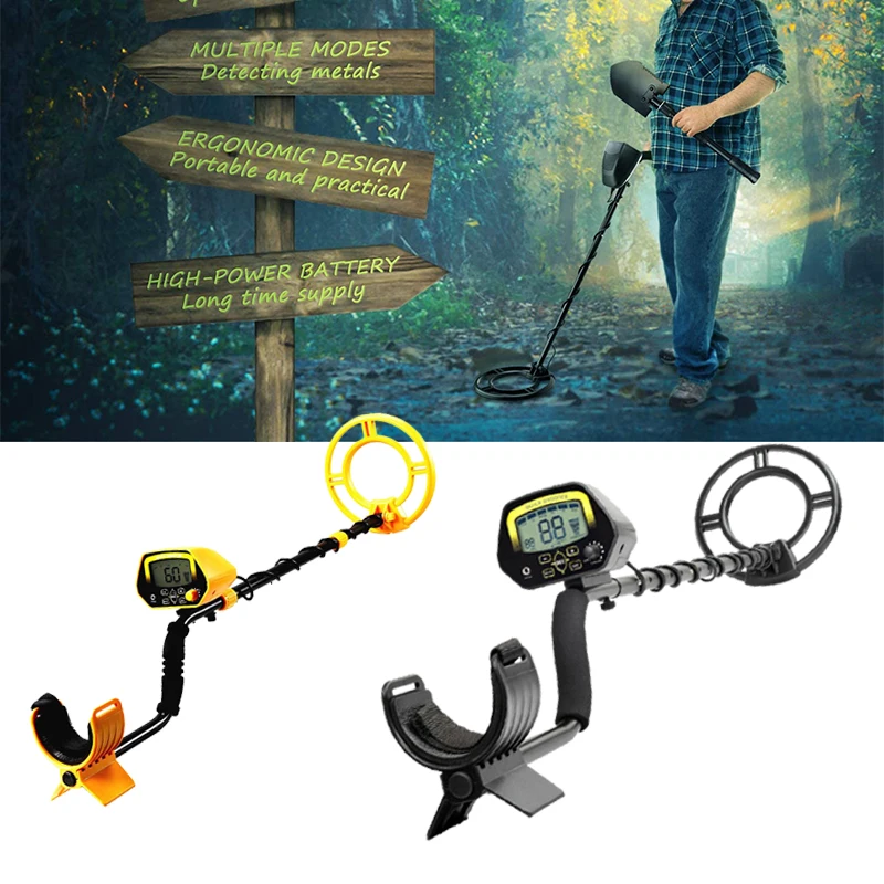 

MD3030 Gevoeligheid Metaaldetector Nauwkeurigheid Gold Metal Detector Professionele Schat Munt Detector Waterdicht 10 &quot
