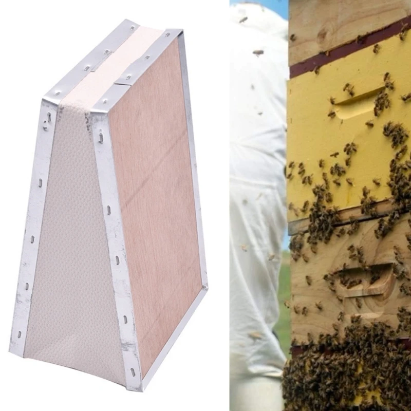 Bees Smoker Bellows PVC Leather Plywood Box Beekeeping Equipment Replacement