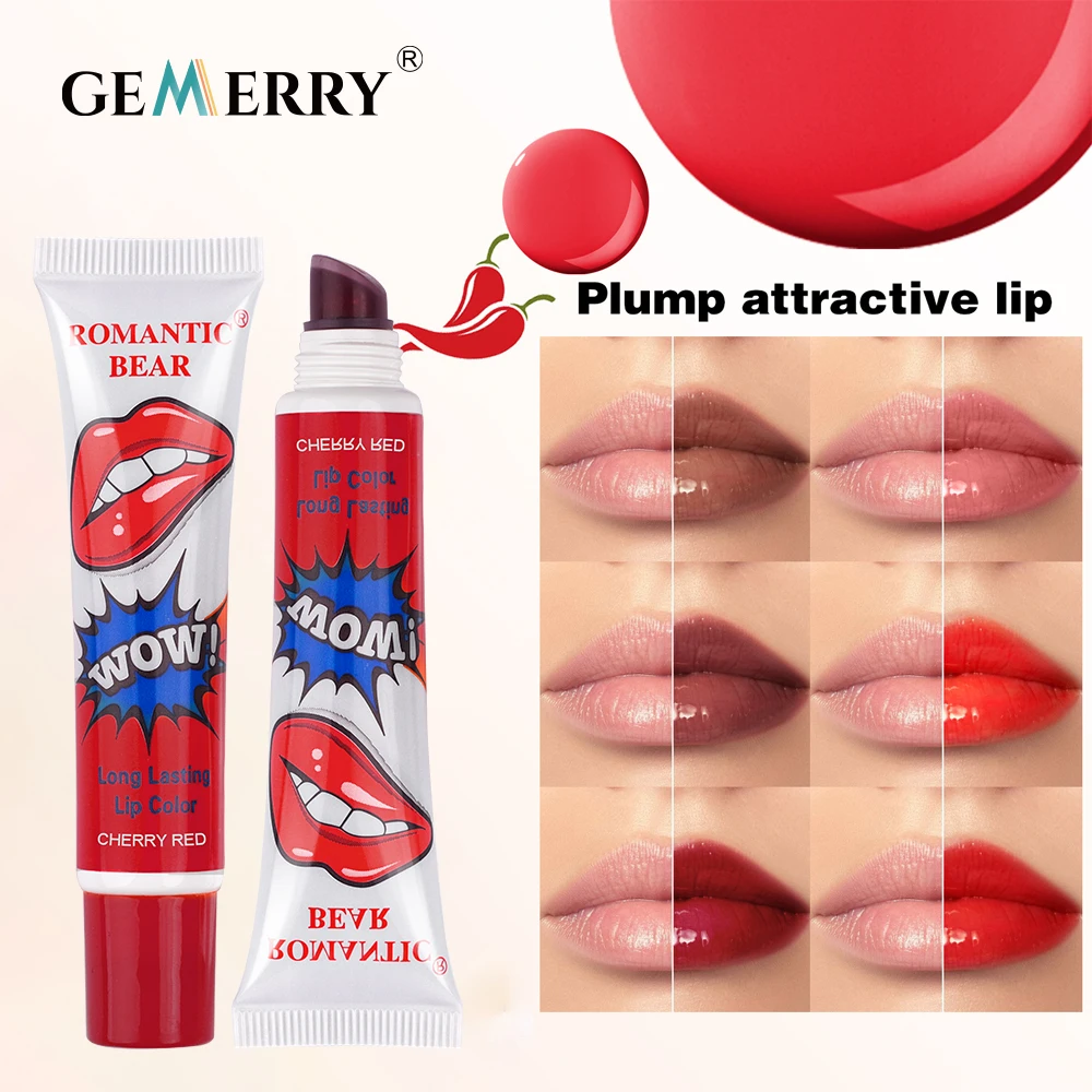 Lip Gloss Lip Makeup Lip Glaze Peel Off Liquid Lipstick Waterproof Long Lasting Tear Lipstick Lip Gloss Women Sexy Makeup Tear Pull Lips Mask Cosmetic
