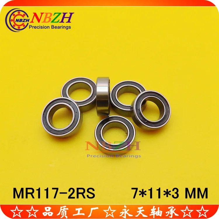 10PCS High-Quality Steel Bearings - 7x11x3mm