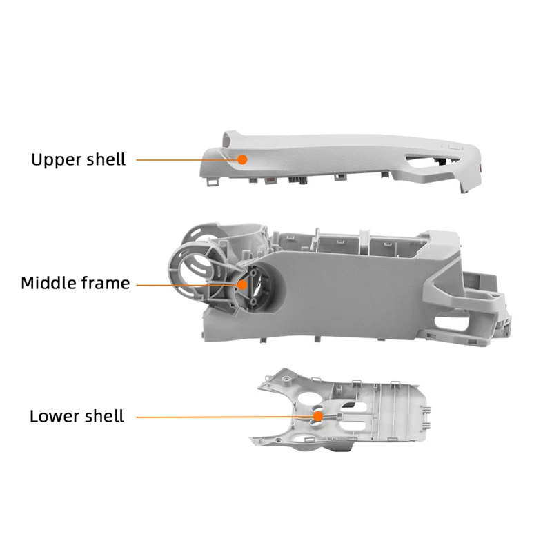 

Repair Parts Cover Middle Frame Drone Repair Parts Lower Shell Upper Shell For DJI Mini 3 Pro