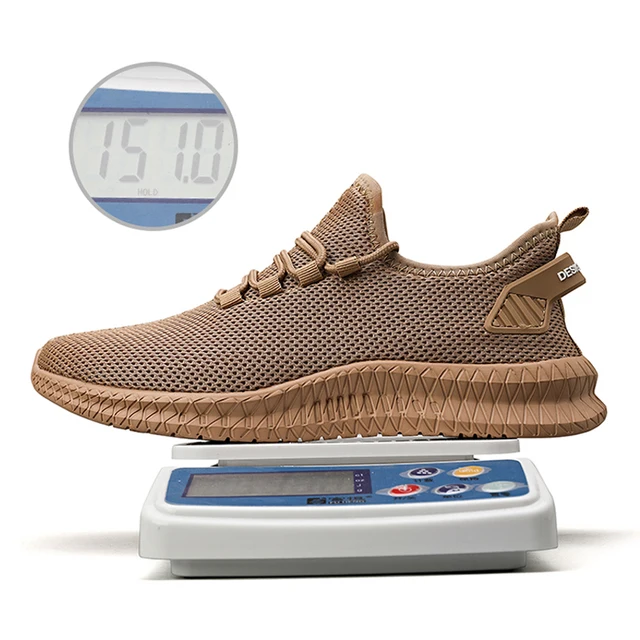 39-48 Breathable Men's Running Shoes Lightweight Men Casual Shoes Flexible Male Vulcanized Shoes Platform Anti-slip Sneakers 2