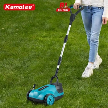 Kamolee Brushless Electric Lawn Mower Cordless Grass Trimmer 3 Height Adjustments Garden Cutter Apply to 18V 21V Battery 1