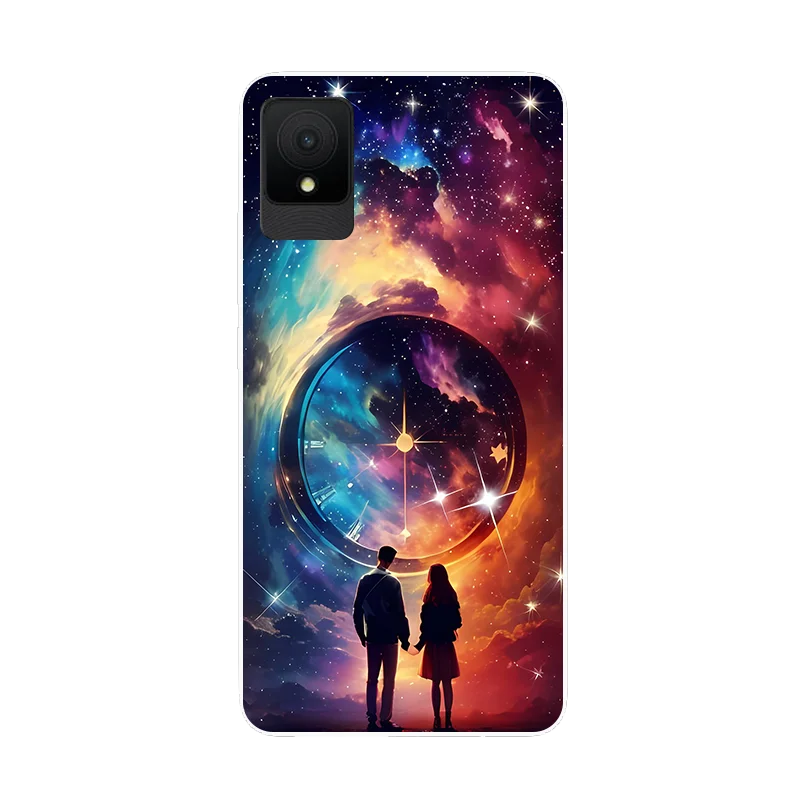 Football Soft Silicone Back Case for TCL K11 - Protective Phone Cover
