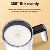 Electric Milk Frother Home Milk Frother Milk Heating Frother Electric Upgrade New Magnetic Suspension Kitchen Accessories 3