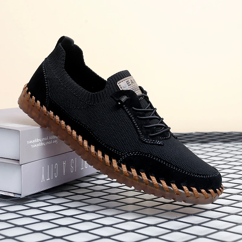 Handmade Mens Walk Running Shoes Versatile Casual Tenis Masculino Breathable Sports Shoes Fashion Mesh Sneakers Treking Footwear 5