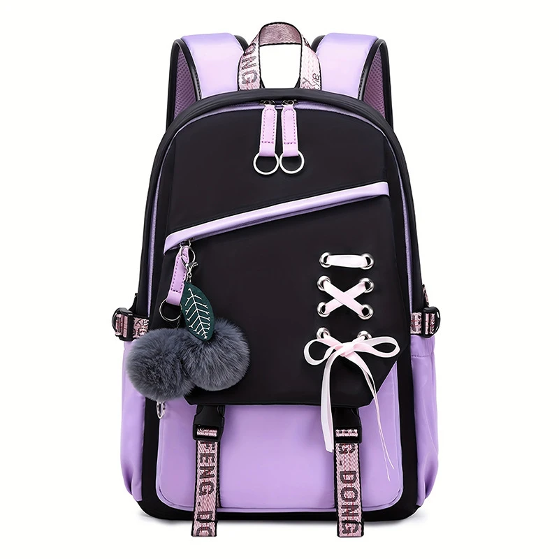 Purple with pendant
