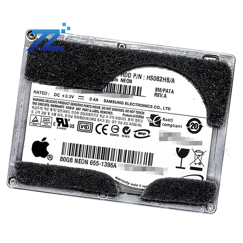 Внешний жесткий диск A1304 MID2009 128 Гб SSD 2,5 с интерфейсом 12 Гб металлический корпус SATA 3 отремонтированный продукт