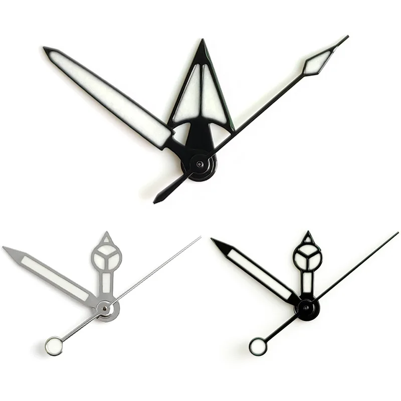 Blu Lancette Luminose Parti Per Seiko Skx007/009 Seiko 5 Srpd Serie Srp Tartaruga Serie Fit Movimento 4R36, 6R15, 7002