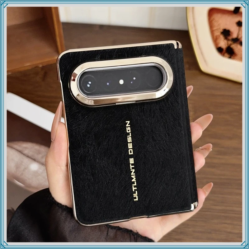 Luxury Magnetic PU Leather Anti-Fingerprint Non-Slip Phone Case
