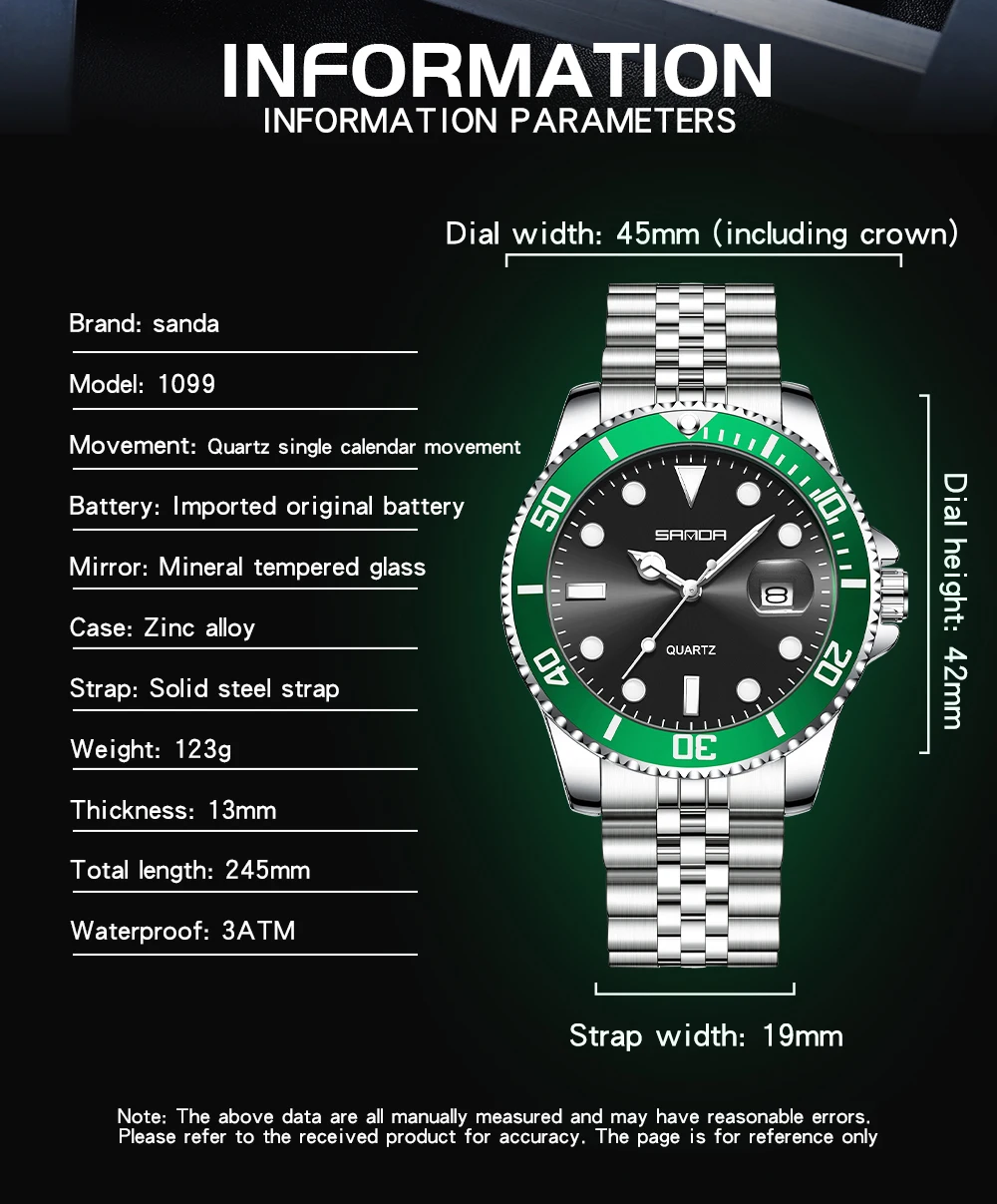 時計 SANDA S2e6846ea6e7646d48a3051d69addf