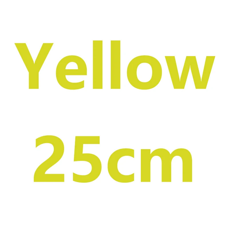 yellow 25cm