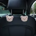 2pc Beige bear