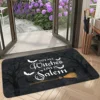 Halloween NOT All Witches Live in Salem Entrance Doormat Decor Carpet for Living Room Bedroom Non-slip Mat Halloween Decorations 3