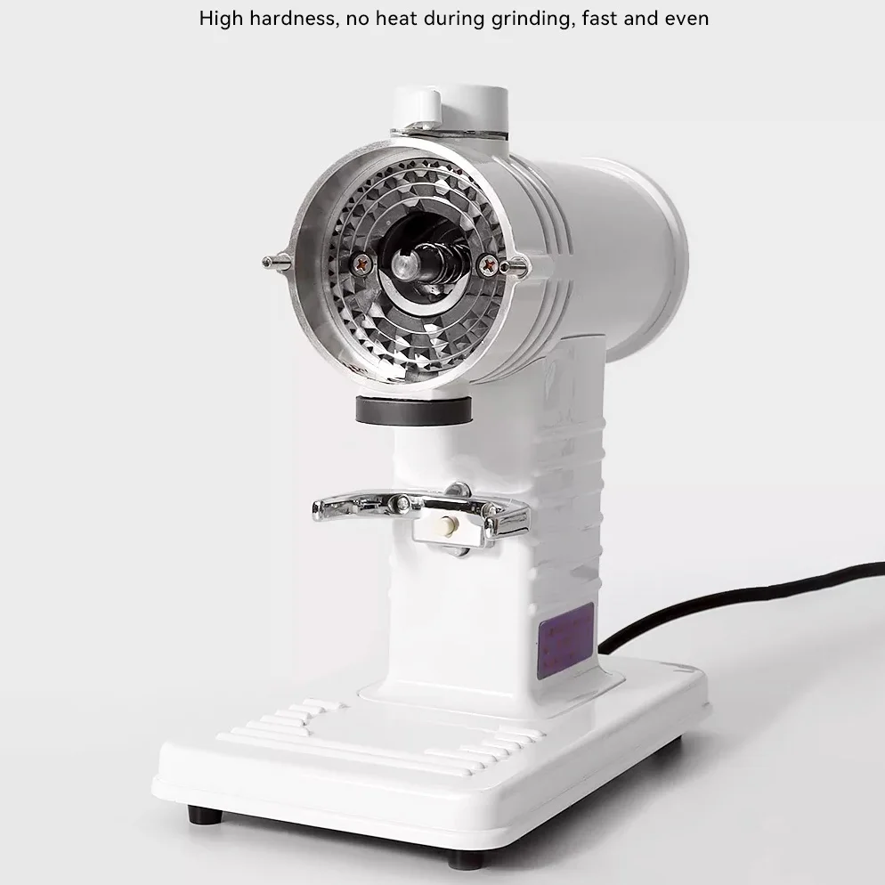 220V/110V Electric Coffee Grinder Machine Coffee Beans Particle Fully Automatic Detachable 10 File Adjustable High Capacity Fast 5