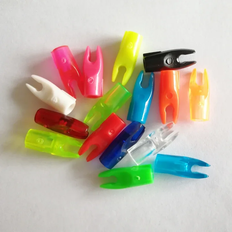 Archery Arrow Nocks 50Pcs for Carbon Arrows Shaft Compound Traditional Bow Longbow Accessories Hunting