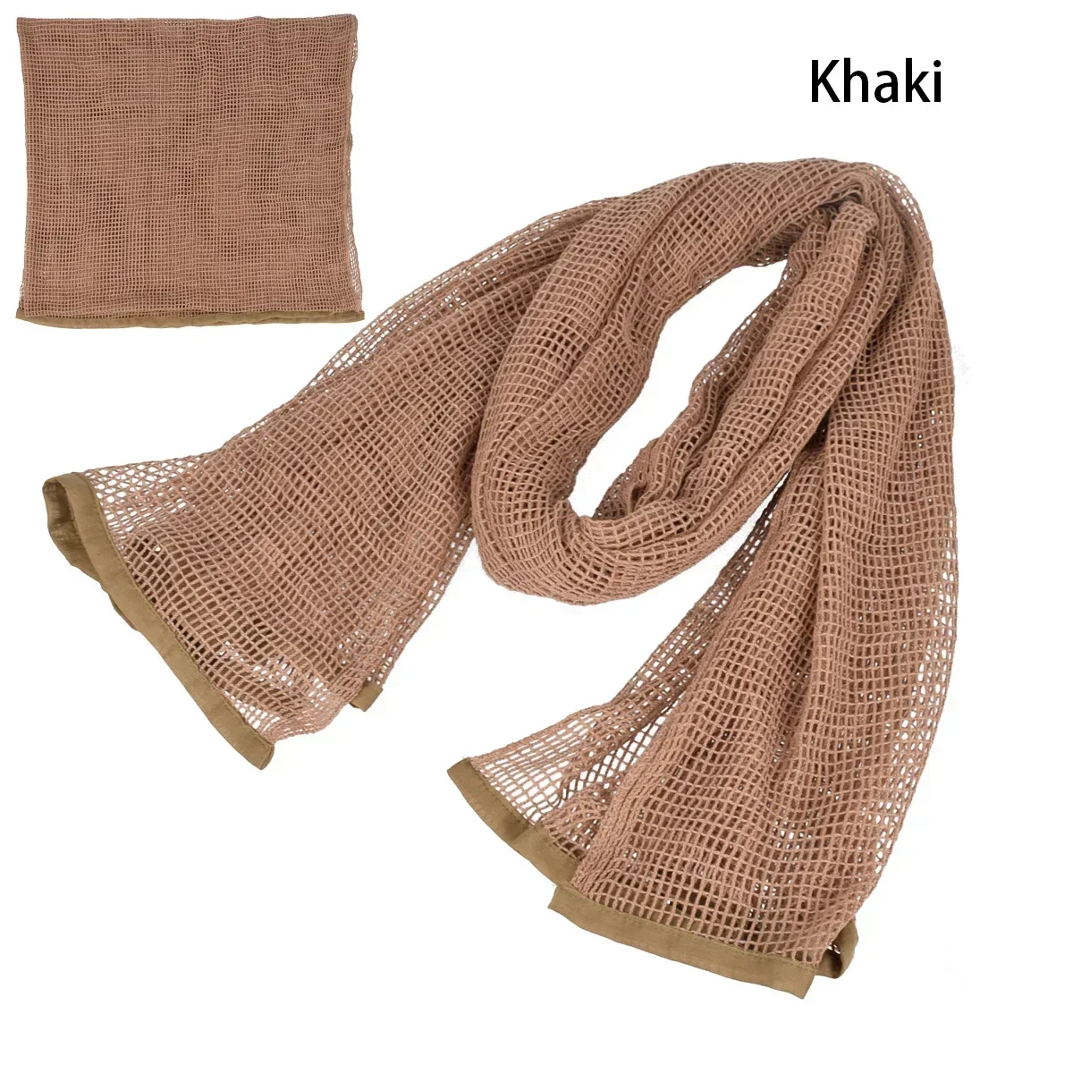 Camouflage Mesh Outdoor Scarf and Head Wrap