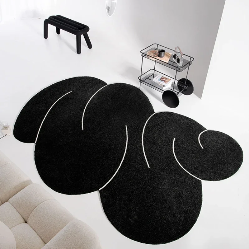 

Promotion New Special-shaped Carpets For Living Room Home Decor Fashion Luxury Advanced Minimalist IG Rugs Polyester Cloud