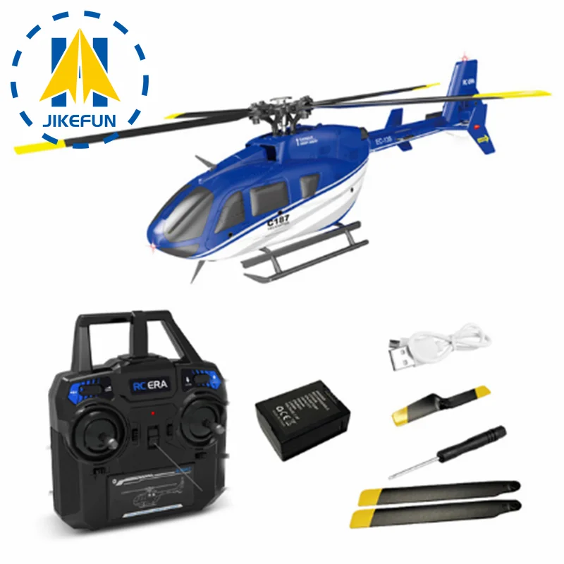 OYDL RC ERA C032 UH-1 Huey 1/48 Scale RC Helicopter For Adults, 6CH 2.4G Gyro Stabilized Aircraft With Fly Upside Down 3D Rolling & Altitude Brushless Motor -RTF/1 Battery