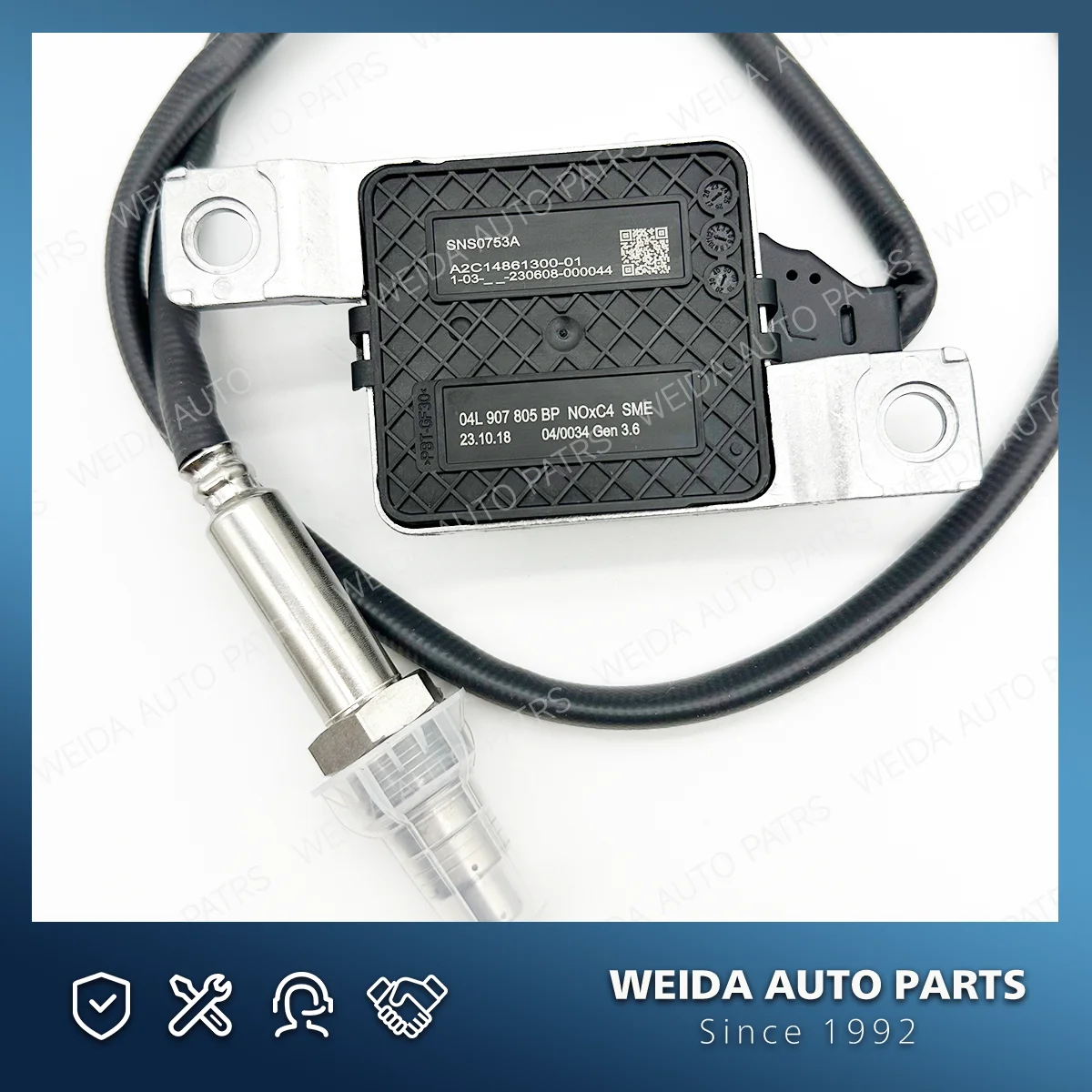 Hum Id Sensor 04L907807BP 04L907805BP SNS0753A Nitrogen Oxide NOX Sensor For VW Audi ...