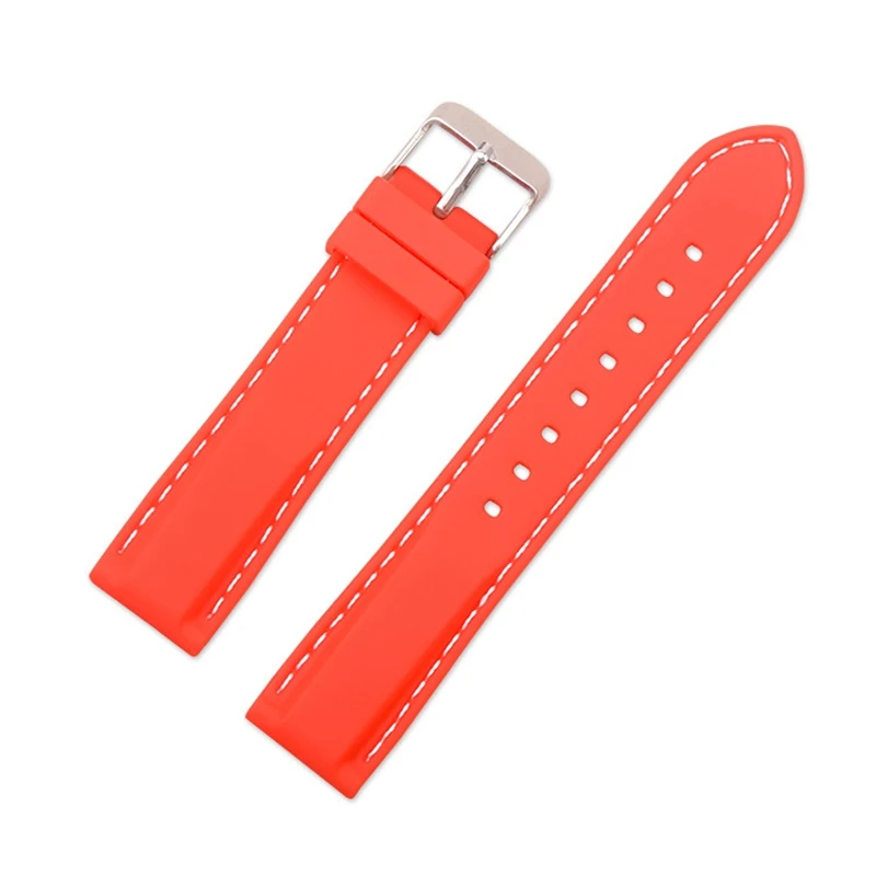 Durable Waterproof Silicone Sport Watch Band Strap - Universal Fit