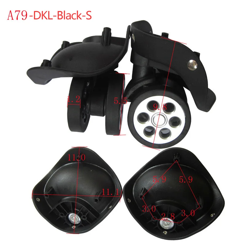 Roulette Rechange Roulette Rechange Roulettes De Valise 1 Paire De