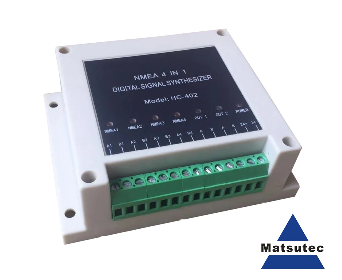 HC-402 입력 4채널 NMEA0183, 출력 1 NMEA 디지털 신호 합성기 4 in 1