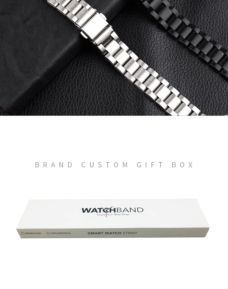 Women Strap For Apple Watch Ultra 6 7 8 Band SE 49mm 44mm 40mm 41mm Slim Stainless Steel Bracelet For iWatch 3 42mm 38mm Strap