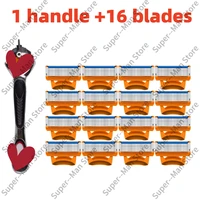 หัวเปลี่ยนใบมีดพร้อมด้ามจับสำหรับเปลี่ยนใบมีดด้วยมือ 5 ชั้น 4