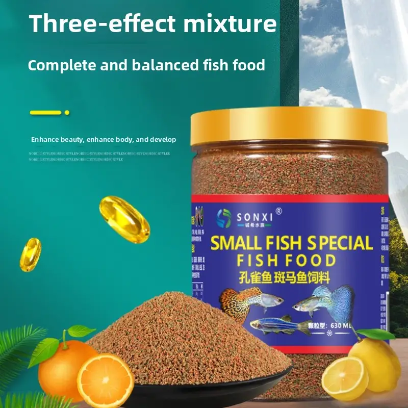 SONXI Nano Fish Food - Premium Micro Pellets for Guppies, Endler's Livebearers, Rasboras & Small Tetras - Image 6