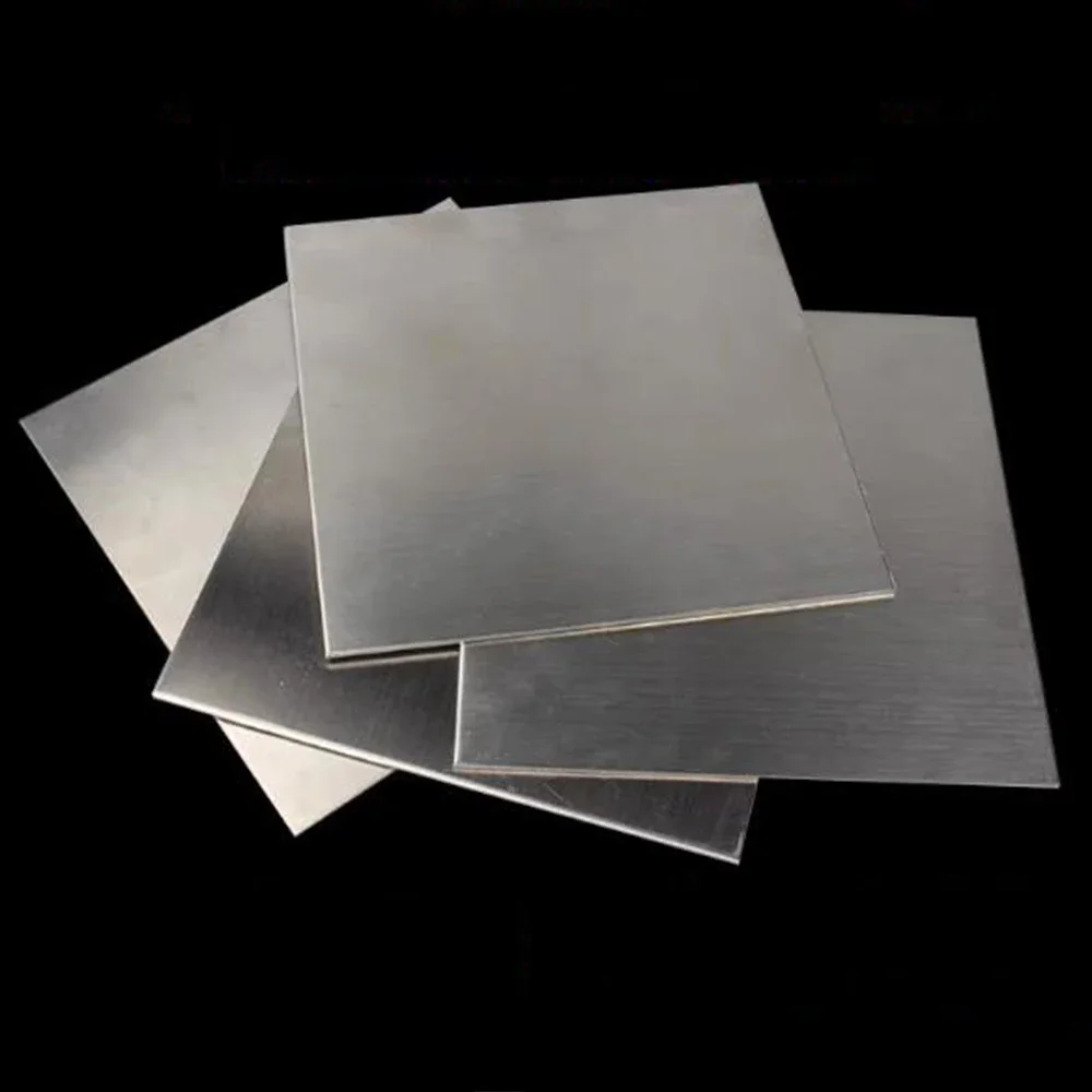 

316 420 430 Stainless Steel Foil 0.2 mm Thick Experimental Stainless Steel Sheet 50PCS 7X90mm Customized Size For Decoration