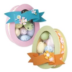 Easter Egg Box Metal cutting dies data slimline essentials scrapbooking  stencil  for DIY handmade card crafts