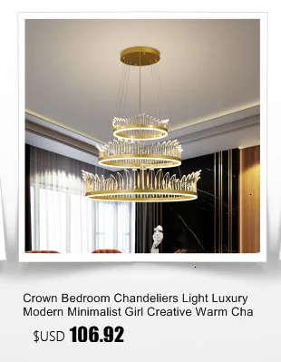 gold chandelier Nordic Luxury Crystal Living Room Chandelier Personality Design Creative Restaurant Exhibition Hall Villa Glass Pendant Lamp wagon wheel chandelier