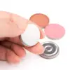 20Pcs Metal Stickers for Magnetic Palette Empty Eyeshadow Makeup Palette Round 25mm 30mm 50mm Square 17mmX14mm 5