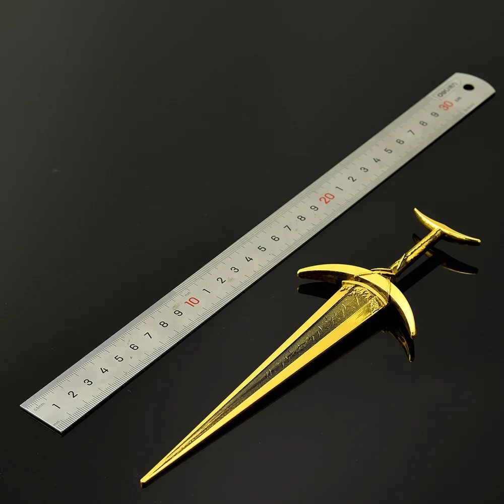 Golden Order Greatsword Decorative Metal Ornament - 22cm Collector's Edition