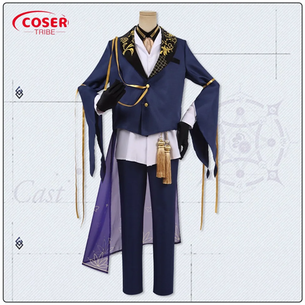 Фото COSER TRIBE Аниме игра Fate Percival 2022 белая любовь концепция костюм Хэллоуин карнавал искусственный костюм полный комплект №1