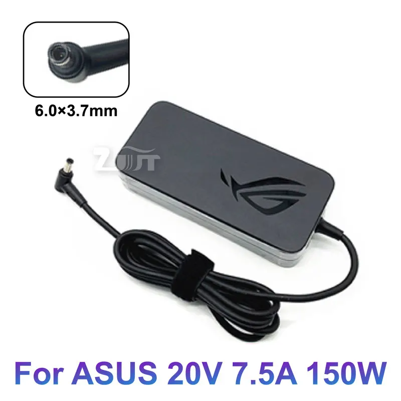 Power Adapter Laptop Charger 20V 7.5A 150W 6.0*3.7mm AC Laptop Adapter Power For ASUS ADP-150CH B Charger FX505 FX505D FX505DU FX505DT FX95G/D FX95GT
