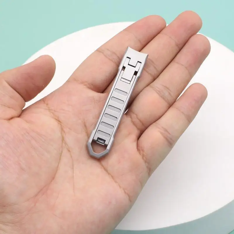 1PC Ultra-Thin Nail Clippers Collapsible Portable Travel Fingernail Keychain Nail Scissors Cutter Stainless Steel Manicure Tools nail clipper set,nail clipper,nail care kit,nail scissors set,nail clippers,manicure pedicure kit,manicure set,manicure sets,manicure nail clipper set,nail clippers kit