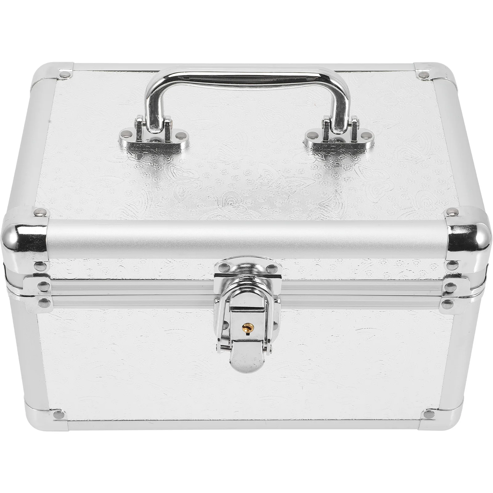 

Mahjong Box Portable Medical Boxes Carrying Case Multipurpose Storage Holder Aluminum Alloy