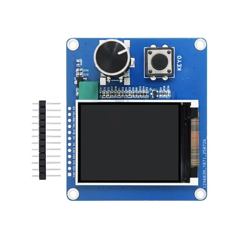 ABT-EC11 로터리 엔코더 및 Arduino ESP32 Raspberry Pi DIY 프로젝트용 IIC SPI 인터페이스가 있는 2.0인치 TFT LCD 디스플레이