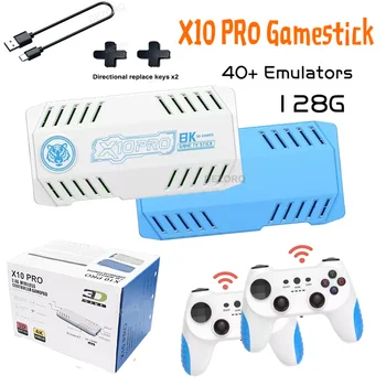 X10 PRO Game Stick 4K Retro Console Gamestick S905 x 3 Dual 2.4G Gamepad HD Video Gaming Consola