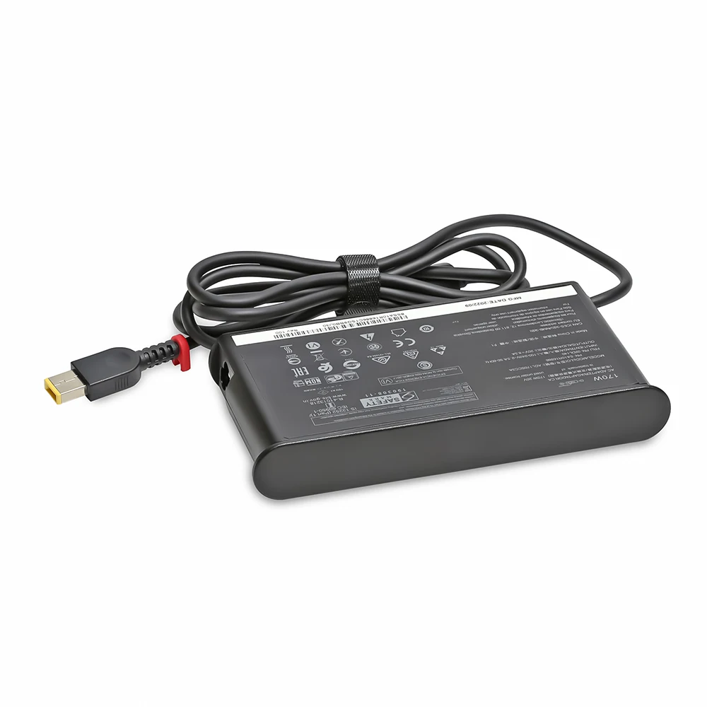 170W 20V 8.5A USB 노트북 전원 어댑터 충전기 (레노버 씽크패드 P1 P50 P51 P52 P53 P70 P73 W540 W541 T540P 요가 15 45N0487 P 호환)