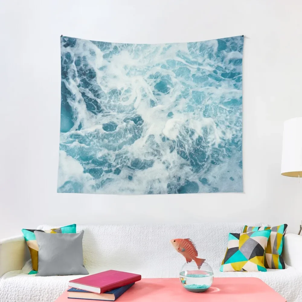 

Sea Waves in the Ocean Tapestry Wall Decorations Decoration Bedroom Aesthetic Room Decoration Tapestry