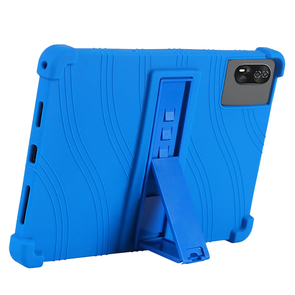 Custodia Protettiva Per Tablet Blackview Mega 2 (12 Pollici, 2025) - Grigia - Sottile Con Supporto Pieghevole E Funzione Standby - 2