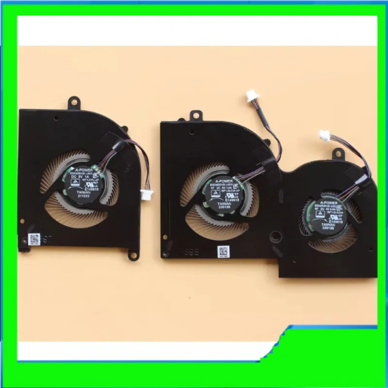 Ventola Di Raffreddamento Gpu Cpu Per Laptop Bs5405Hs-U4W Bs4505Hs-U5C Per Msi Creator Z16 Ms-1571 1571