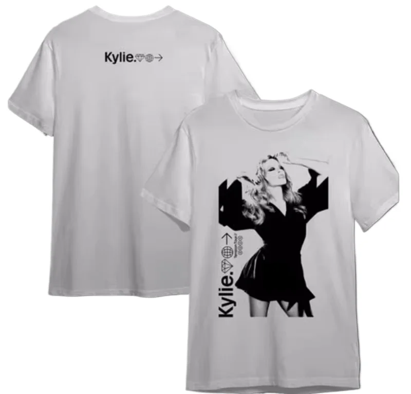 Kylie minogue Tension Tour 2025　公式Tシャツ Kylie Minogue Tension Tour 2025 Unisex T-Shirt Size S-5XL | eBay